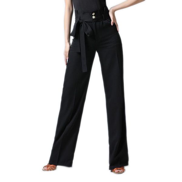 

men's pants ladies spring, autumn and winter weila casual vertical sense good micro elastic all-match flower bud men fashion, Black