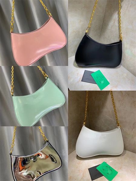 

handbag luxury designer shiny leather shoulder bag messenger handbags for women classic bags