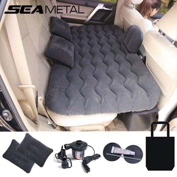 

car inflatable bed flocking cloth seat back for travel kids sleep rest outdoor indoor multi-functional mattress other interior accessories