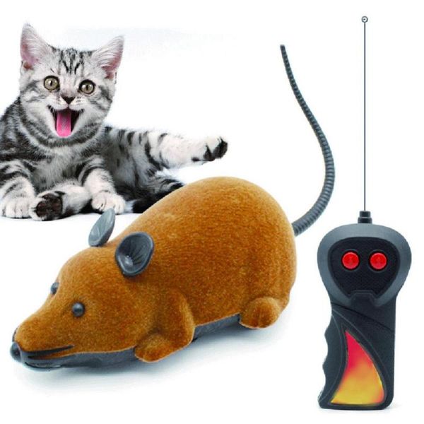 

cats toy wireless remote control rc electronic mouse cat puppy funny children novelty animal small supplies