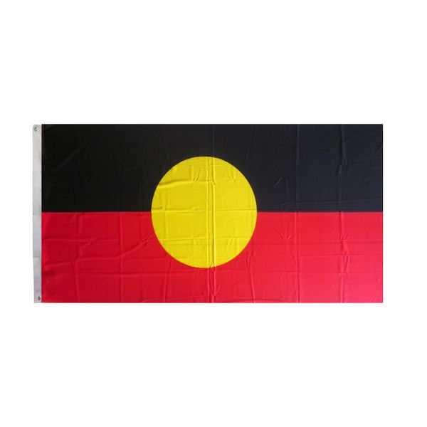 

johnin 3x5fts australia aboriginal flagaustralian 100% polyester