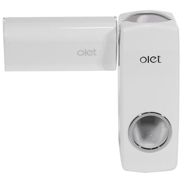 

toothbrush holders olet 1 set creative automatic toothpaste dispenser with holder bathroom water resistant sticky squeezer