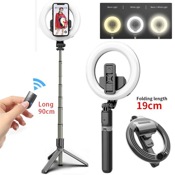 

selfie monopods orsda portable bluetooth stick tripod extendable foldable monopod light 92cm with mobile phone universal