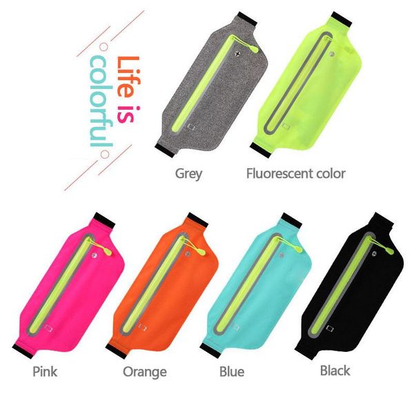 

waist bags universal fitness bag thick chain shoulder crossbody chest running waterproof ultra-thin exercise