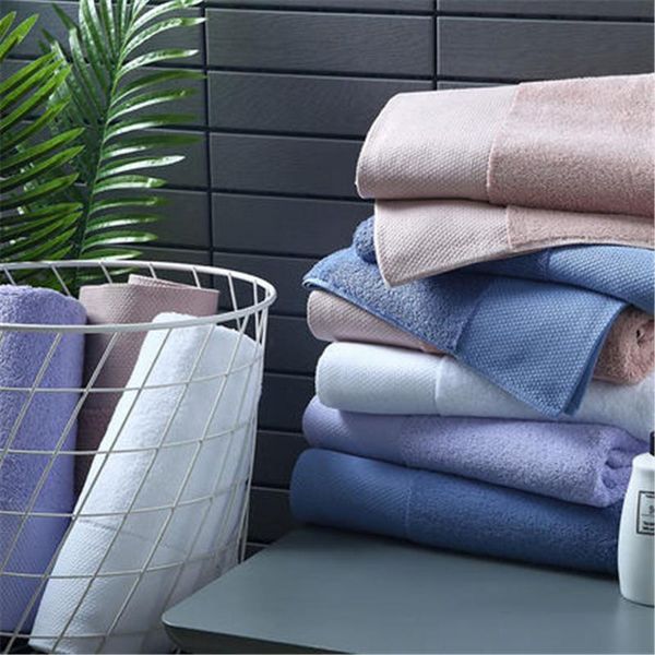 

towel el luxury cotton bath towel, suitable for men and women jacquard family beach ad