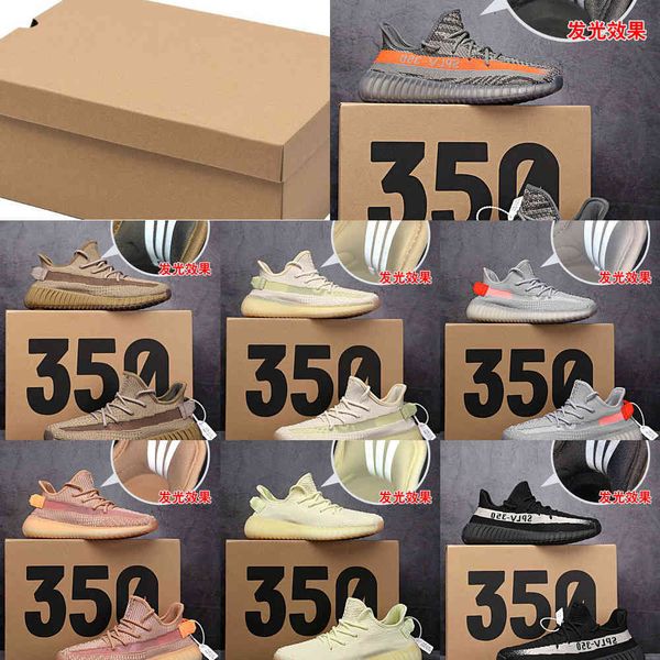 

2021 new fashion boost shoes 350 v2 sneakers women men 35-45 running static 3mqgt7
