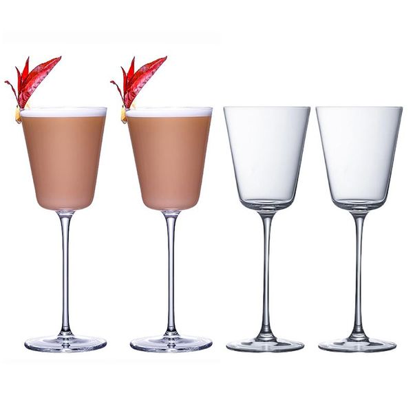 

wine glasses 4pcs goblet cocktail martini glass champagne cup set of 4
