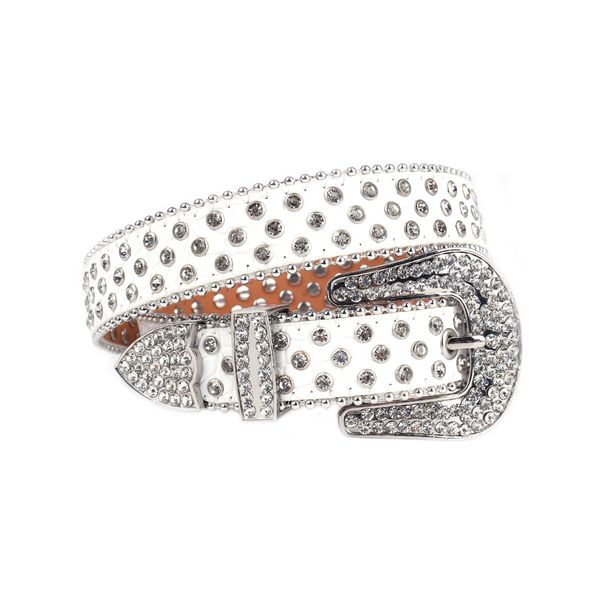 

western cowgirl cowboy bling rhinestones belt quality studded belts for children boys&girls fashion cinto de strass ceinture femme, Black;brown