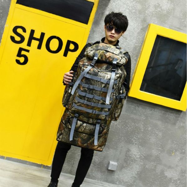 

outdoor waterproof camouflage outdoors mountaineering bag super capacity travel rucksack climbing camping hiking backpack bags