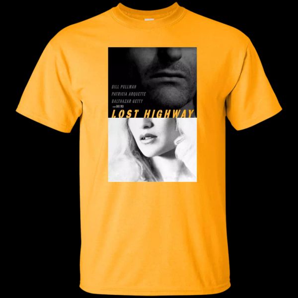 

lost highway, david lynch, blue velvet, mulholland drive, eraserhead, t-shirt, White;black