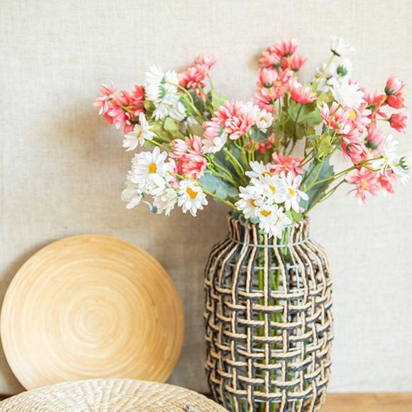 

artificial sunflower white simulation for festival wedding plant decoration home party craft fake flower s decorative flowers & wreaths