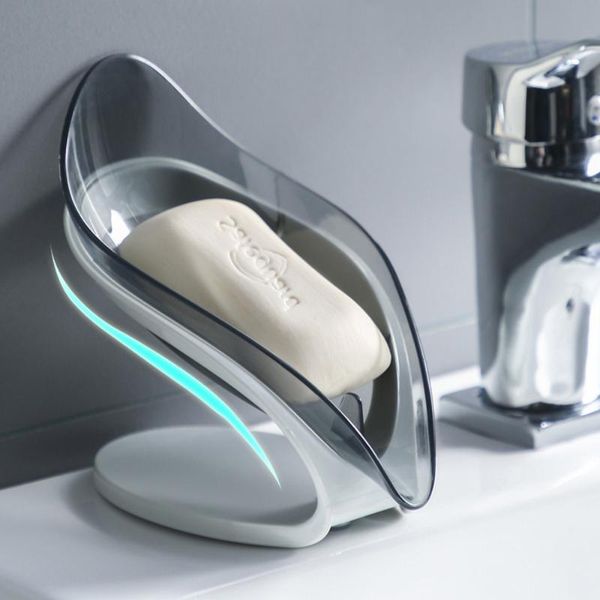 

soap dishes box transparent leaf dish bathroom vibrant box. creative