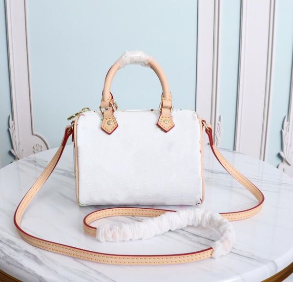 

luxary designer fashion bags lady genuine leather handbag with letters old flower handbags shoulder bag