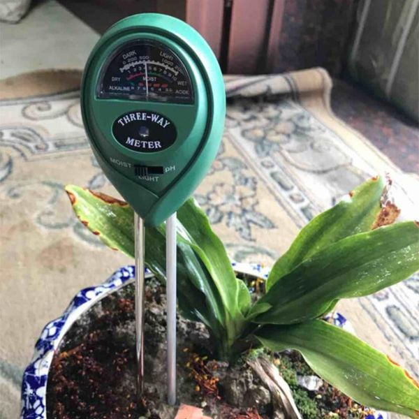 

watering equipments ph meter digital soil tester for home 3 in 1 moisture sensor potted plants flower
