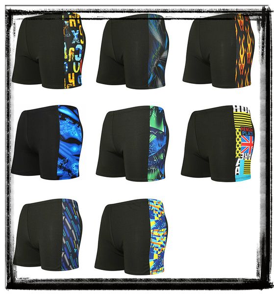 

soccer shorts trunks personality color matching high-waist aaa222555, Black;red