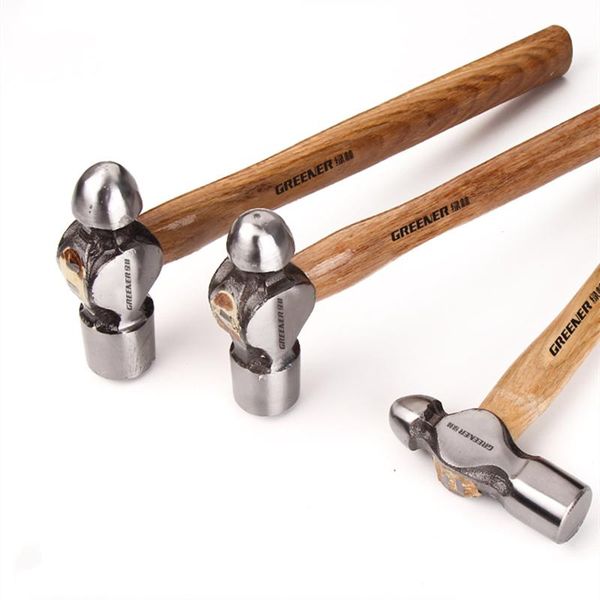 

hand tools wooden hammers for nails wood household 1.5p 2p 2.5p construction high carbon steel round headed multifunctional hammer