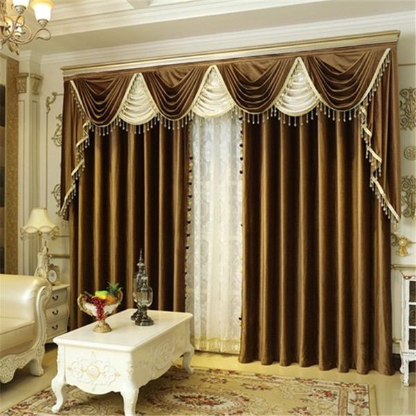 

curtain & drapes light luxury dutch velvet blackout curtains living room bedroom european screens customized treatment decoration