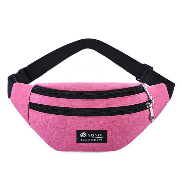 

waist bags luxury fanny pack men women both suit oxford material belt zipper closure crossbody bag patchwork type casual style