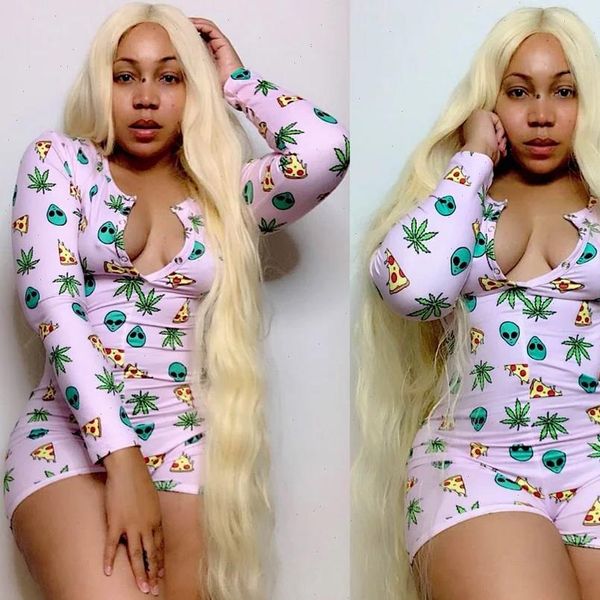 

womens romper women bodysuit long sleeve deep v neck bodycon stretch leotard button short pajama sleepwear jumpsuit, Black;white