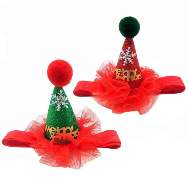 

dog apparel 2pcs christmas pet hats puppy cat xmas holiday costume caps decorative