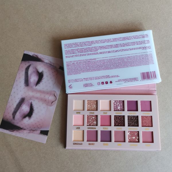 Maquiagem de beleza 18 cores PALETAS NUDAS PALETAS MATTE Shimmer Eye Shadow Palette DHL