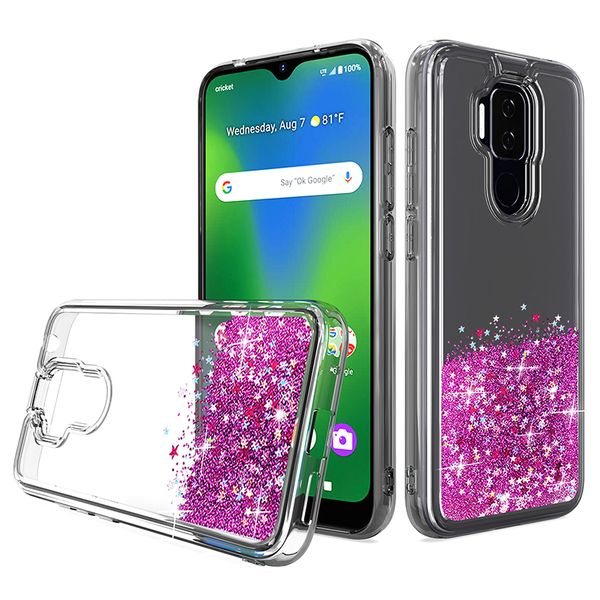 Жидкий Bling Bling Blitter Case для Moto G Play 2021 G Power One 5G ACE One Plus Nord N10 5G LG K22 TPU Cover Quicksand Checord