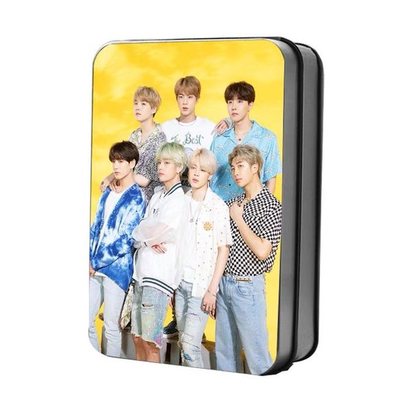 

wall stickers 40pcs/set k- south korean groups bangtan boys lomo card poster lights boy with luv pocard cards fans gifts box