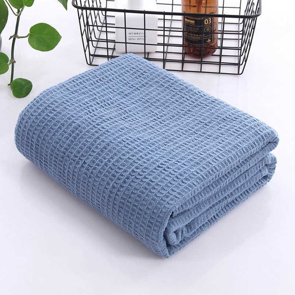

cotton waffle towel blanket for bed soft throws for kids teens lightweight bedspread back to school teenager rugs