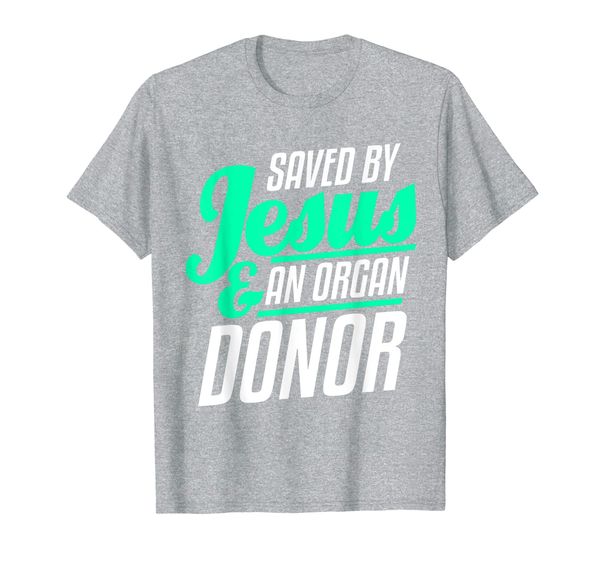 

christian organ donor transplant saved by jesus gift kidney t-shirt, White;black