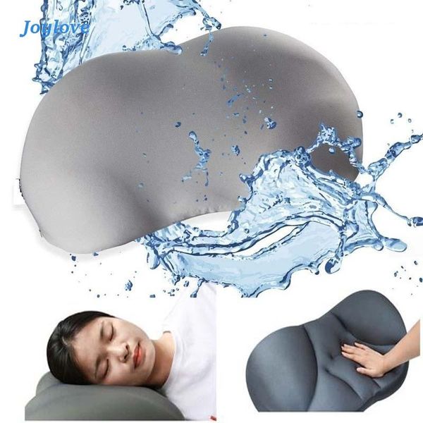 

pillow joylove 3d neck micro airball deep sleep addiction head rest cushion pressure relief pillows washable pillowcase covers