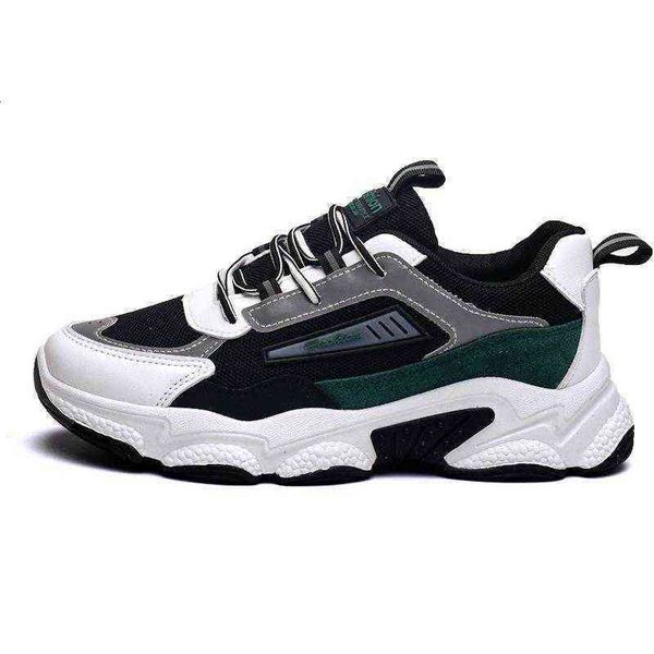 

sports and leisure dad men's sho ins trendy leather breathable summer versatile running trend spring