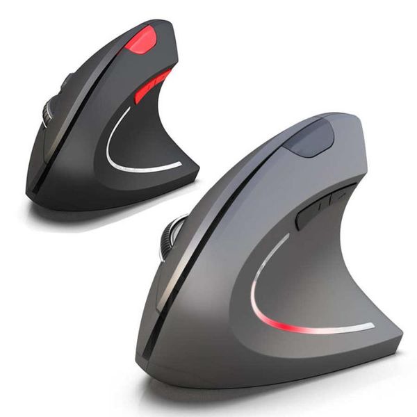 

mice hxsj t29 800/1600/2400dpi bt vertical mouse comfortable grasping wireless