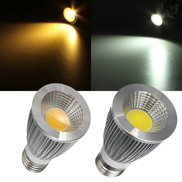 

bulbs 1pcs e27 dimmable cob 9w12w 15w ac110v 220v high power led light warm white/cold white/white spotlight bulb lamp