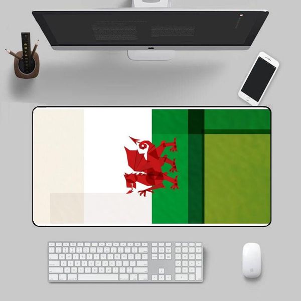 

mouse pads & wrist rests wales gaming pad large mousepad gamer accessories anti-slip natural rubber pc computer keyboard desk mat