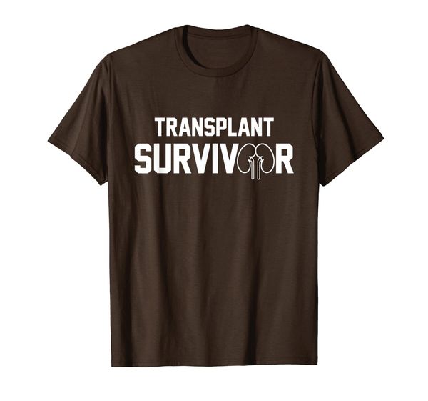 

gift for organ recipient - kidney transplant survivor t-shirt, White;black