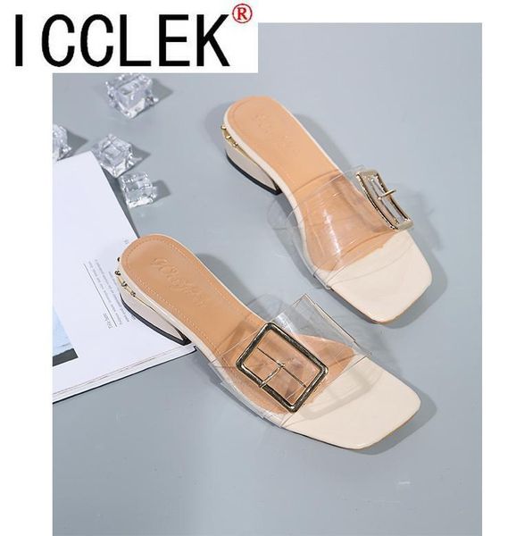 

women slippers with 2021 summer beach shoes slide fashion casual outdoor, Black