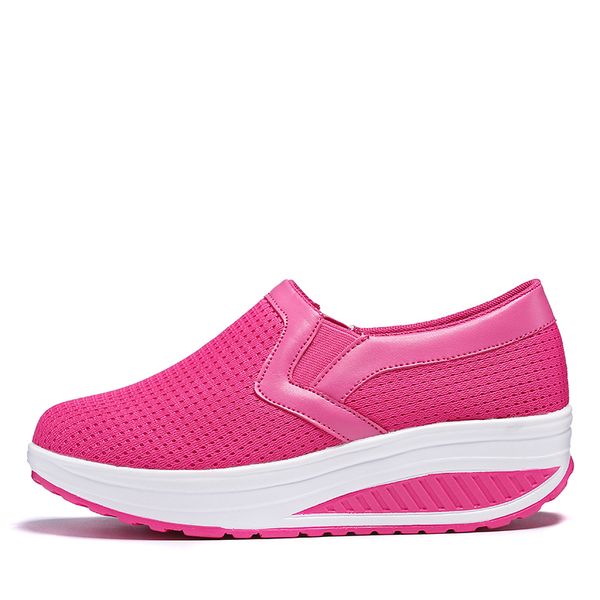 2021 Scarpe da corsa sportive da donna da uomo Maglia traspirante di alta qualità Triple Nero Blu navy Rosa Scarpe da ginnastica per corridori da esterno Aumenta taglia 35-42 WY34-1608