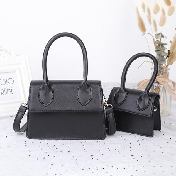 

evening bags 2021 small fashion girl messenger crossbody flap female for women shoulder bag leather neutral solid color