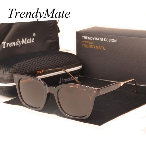 

trendymate polarized classic sunglasses for men plastic women fashion square driving eyewear travel sun glass 5557, White;black