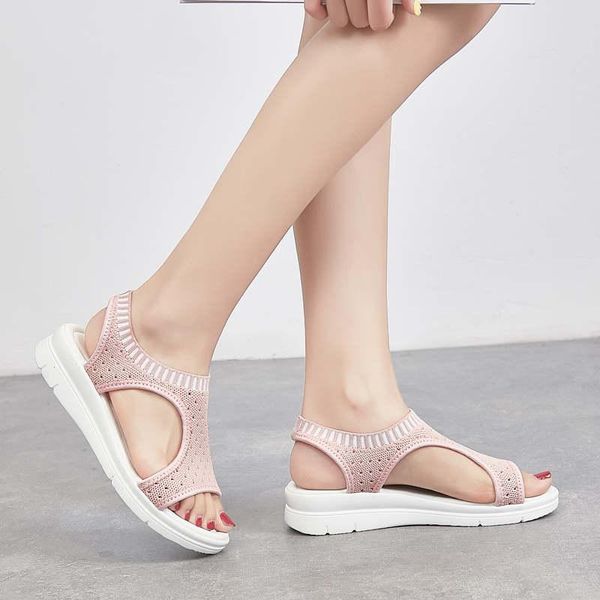 

sandals summer woman sandal chaussures 2021 krasaovki female flipflop big sole women's heel mules scarpes tennis soulier, Black
