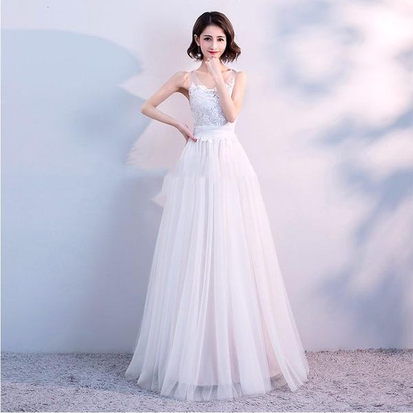 

ethnic clothing lace flower appliques bride wedding party dress gown maxi spaghetti strap backless cheongsam white pleated qipao zipper vest, Red