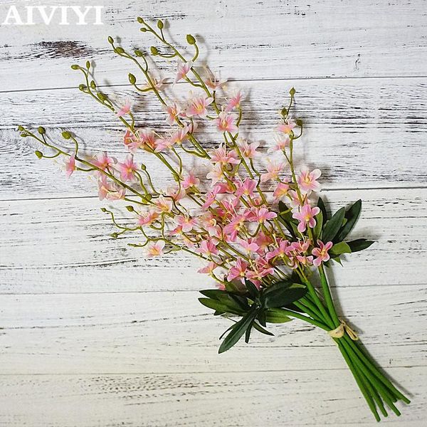 

foreign trade excellent handmade 9-sleeve night scent artificial flower home soft decoration wedding pography diy decorative flowers & wreat