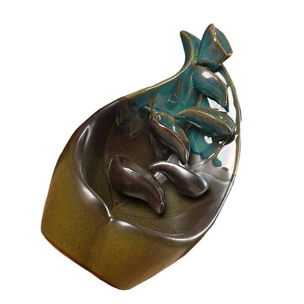 

fragrance lamps 1pc backflow incense burner ceramic censer home shop deskdecor for
