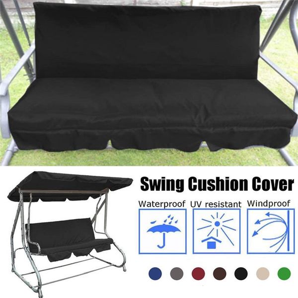 

chair covers garden swing canopy cover waterproof outdoor hammock 3-seat