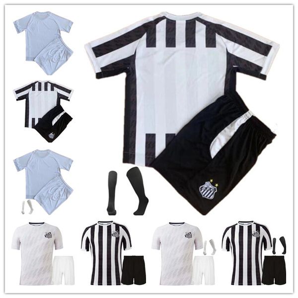 

fc santos 21 22 soccer 3 felipe jonatan jerseys 23 guilherme 7 carlos sanchez 30 lucas braga 20 cordeiro pirani 36 marcos leonardo 41 jean m, Black;yellow