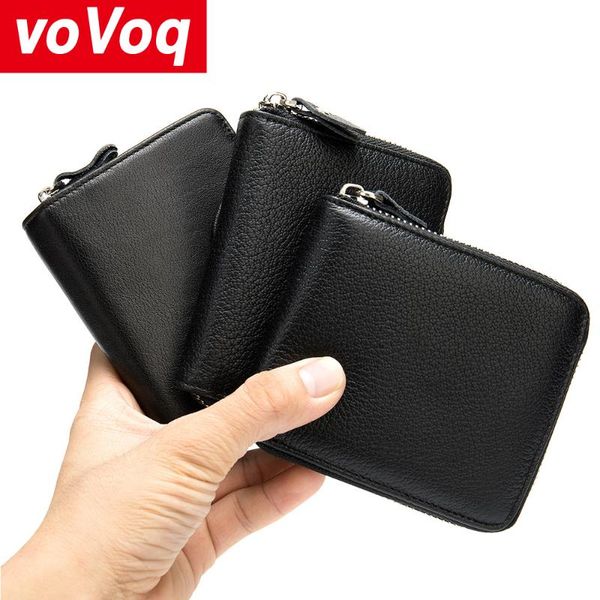 

wallets genuine leather slim mini multicard card holder men money bag male vintage black short purse handbag, Red;black