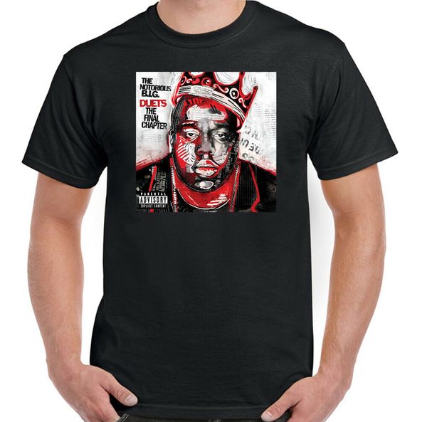 

the notorious big biggie small shirt duets man rap rapper hip-hop, White;black