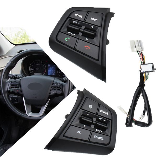 

cruise control switch button multifunction steering wheel for ix25 creta 2.0 with heating harness