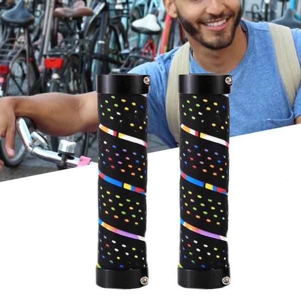 

bike handlebars &components 2pcs -absorbing anti-slip handlebar cover mtb mountain handle barÂ end plugs for accessory