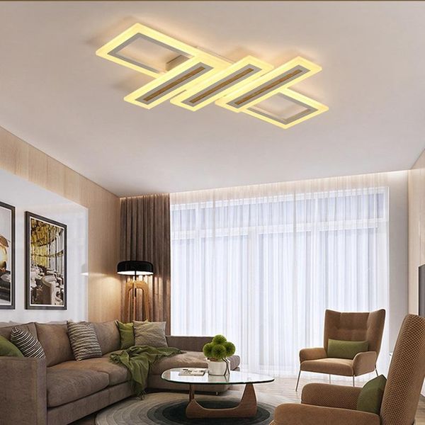 

ceiling lights modern contemporary led light fixture for living room bedroom flush mount metal acrylic lamp